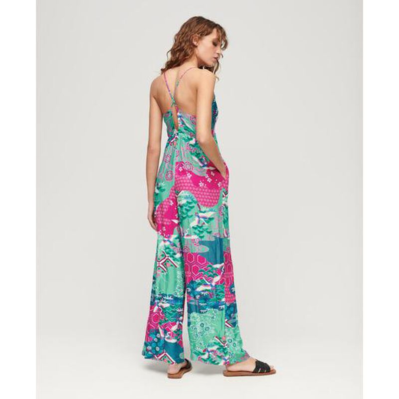 Superdry Printed Cami Jumpsuit image number 1